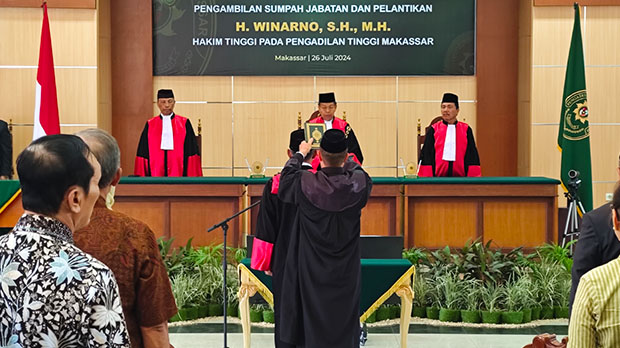 Pelantikan HT winarno 0B